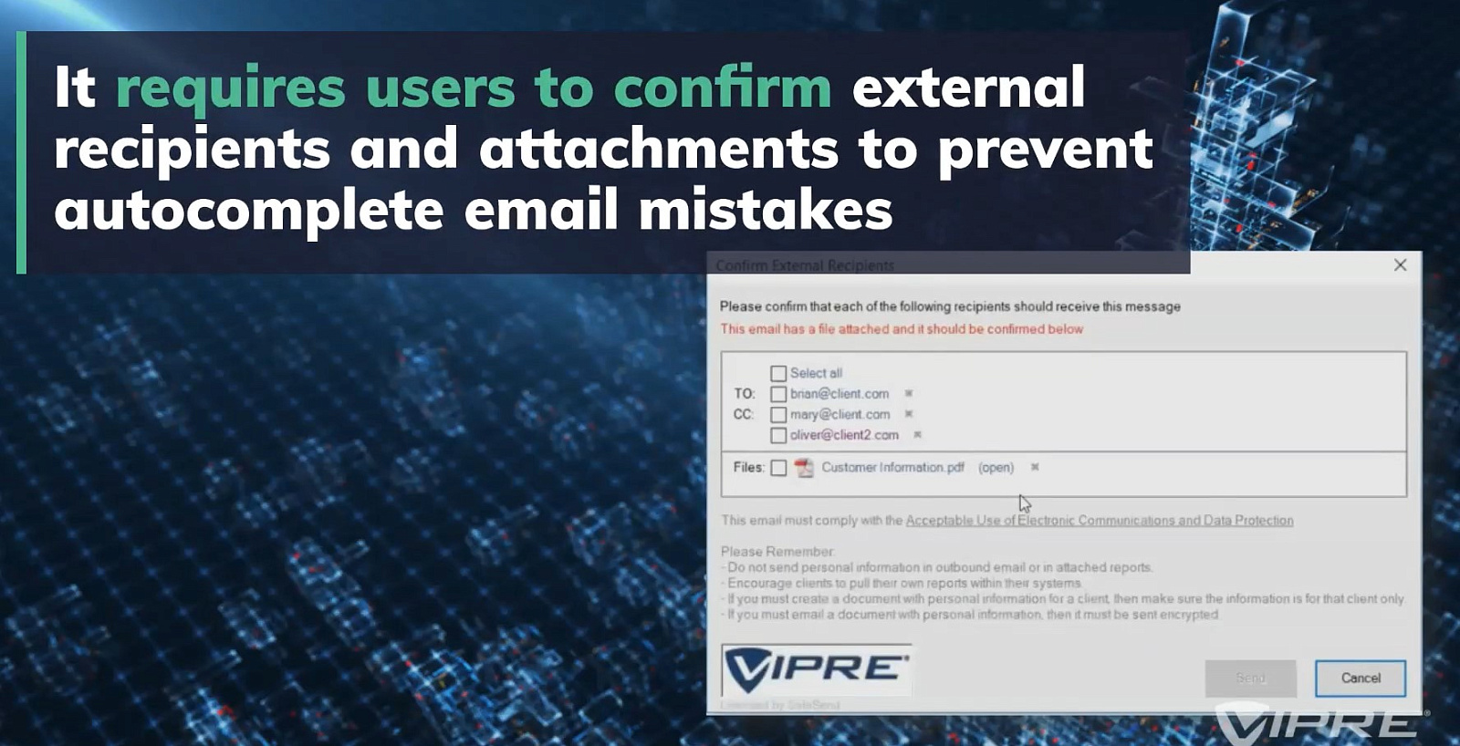VIPRE SafeSend отзывы