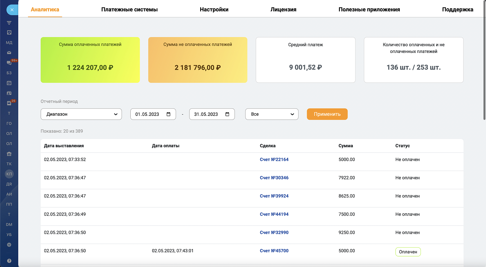 Off Payments ПО