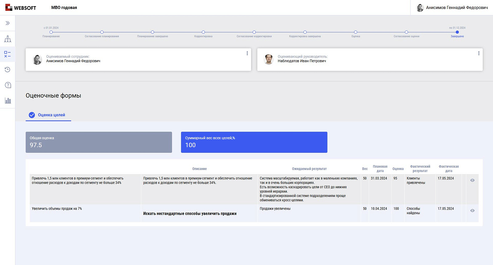WEBSOFT HCM сравнение