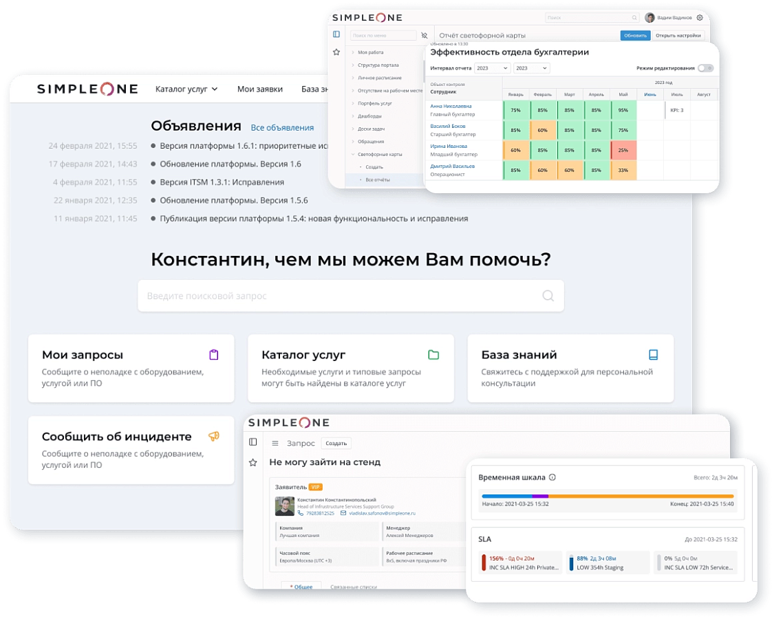 SimpleOne Low-code platform