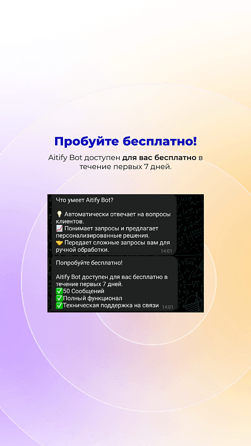 Aitify характеристики