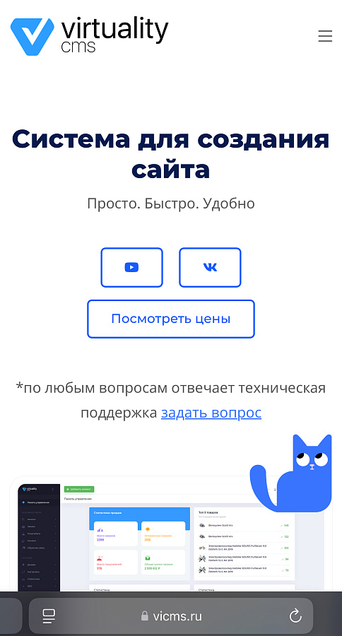 VirtualityCMS  программа