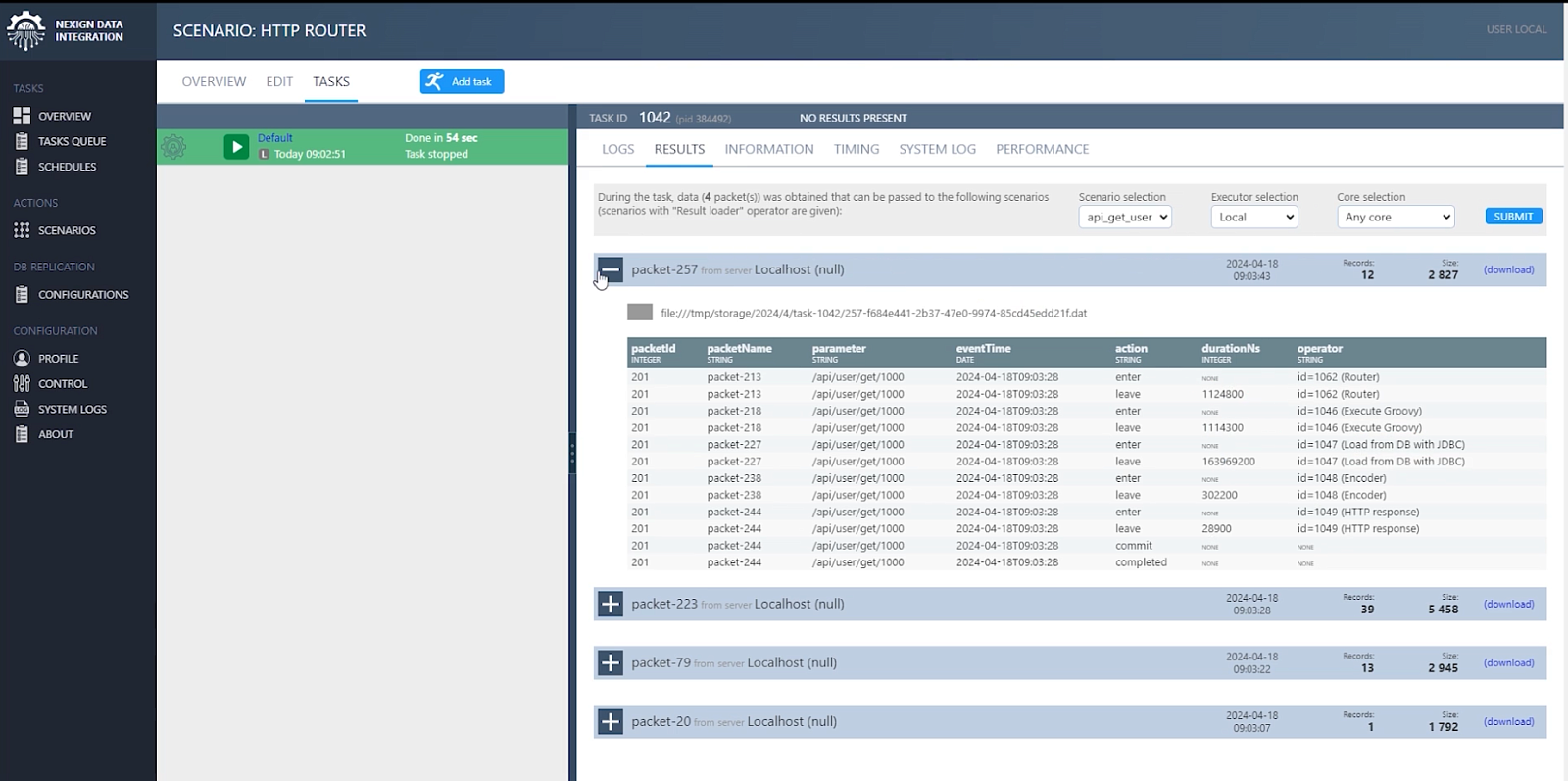 Nexign Data Integrator характеристики