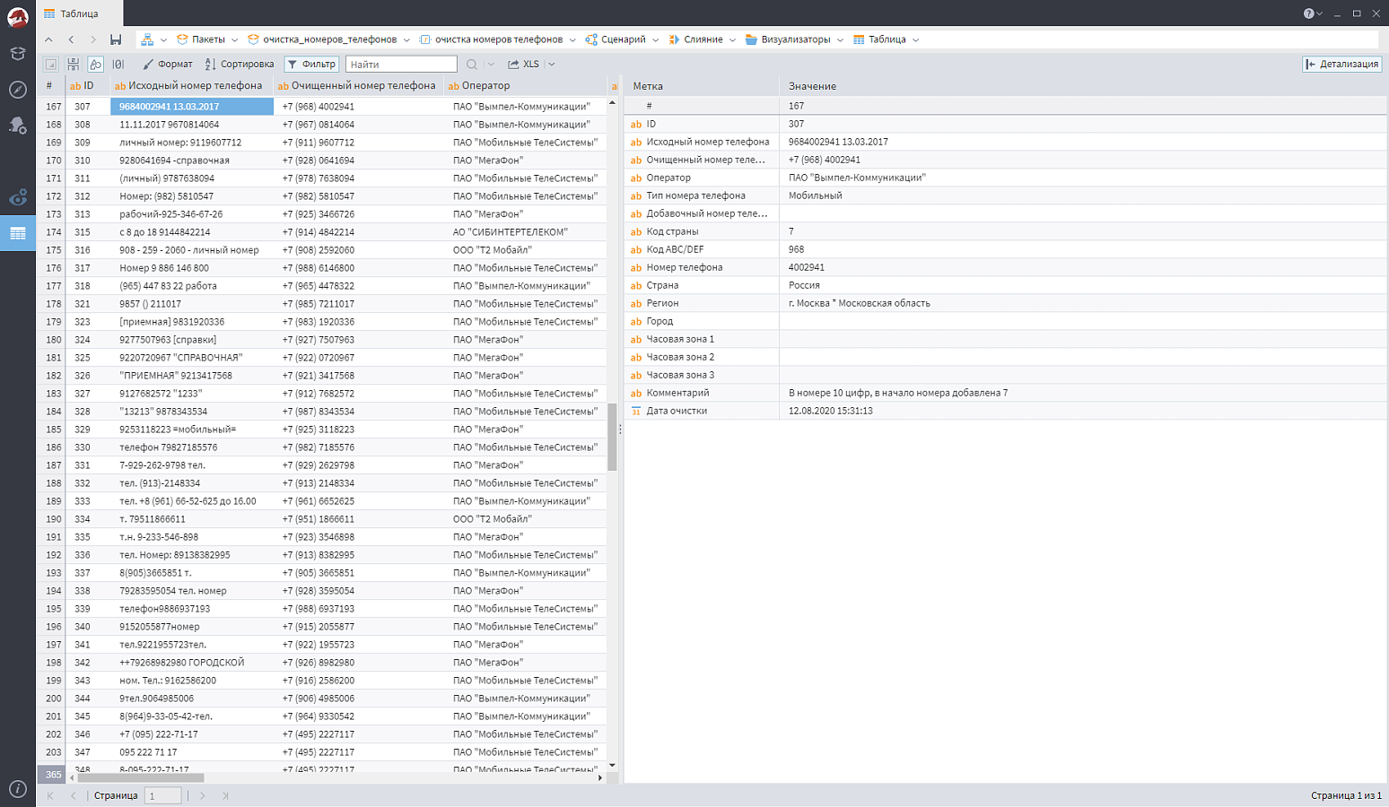 Loginom Data Quality ПО