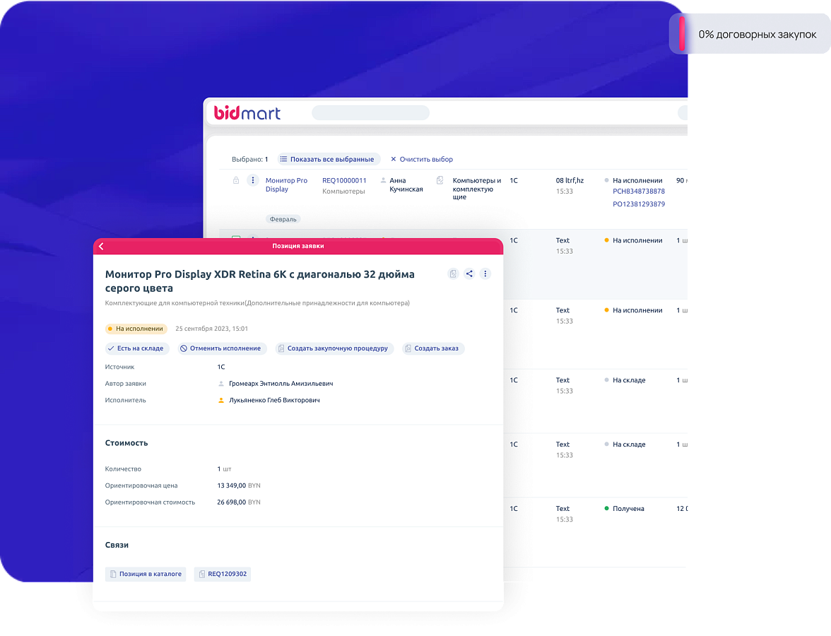 Bidmart Закупки программа