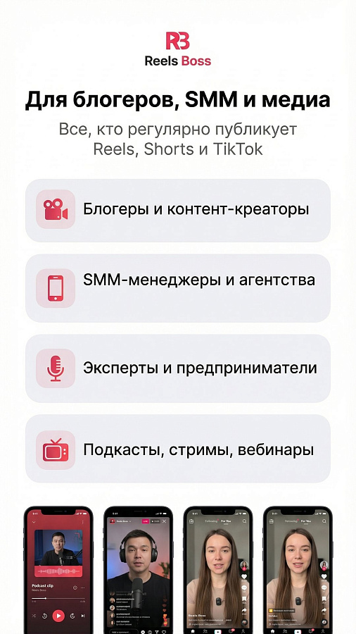 Reels Boss характеристики
