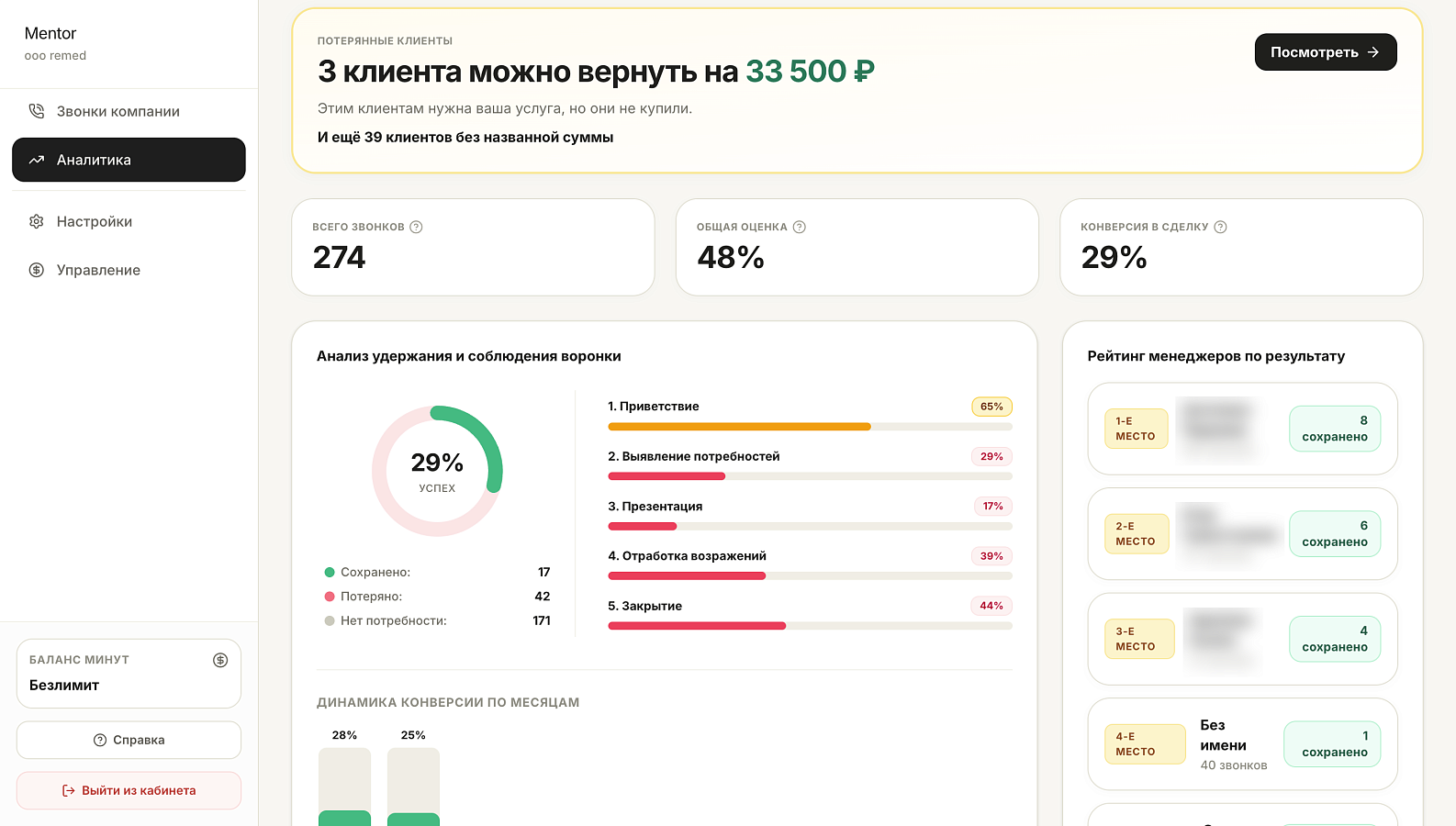 Mentor ПО
