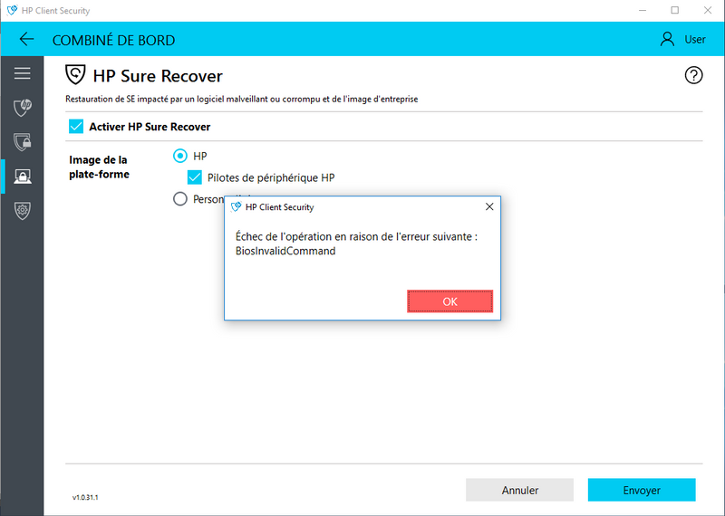 HP Sure Recover отзывы