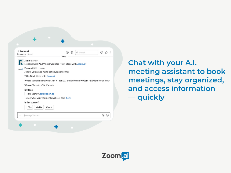 Zoom.ai Meeting Assistant