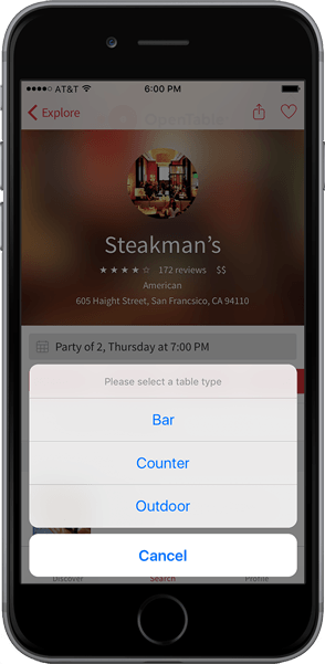 OpenTable for Restaurants