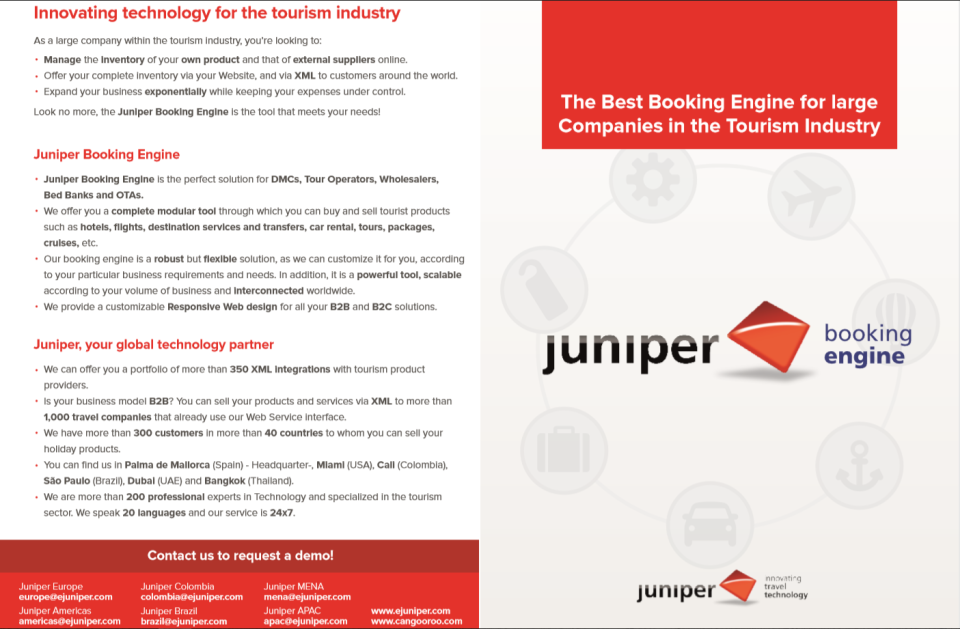 Juniper Booking Engine программа