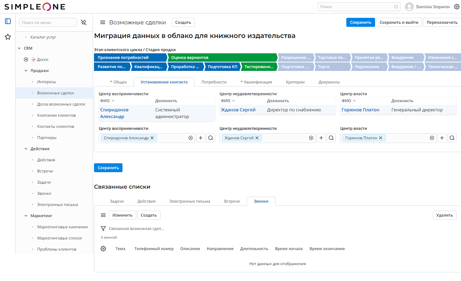 SimpleOne B2B CRM сравнение