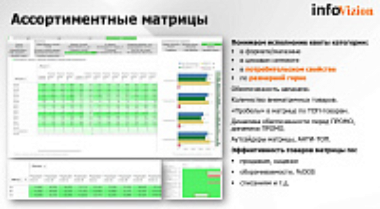 InfoVizion: аналитика для ритейла сравнение