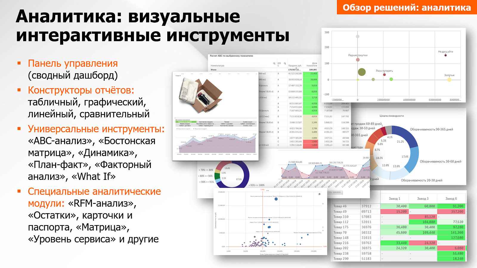 InfoVizion: аналитика для производства характеристики